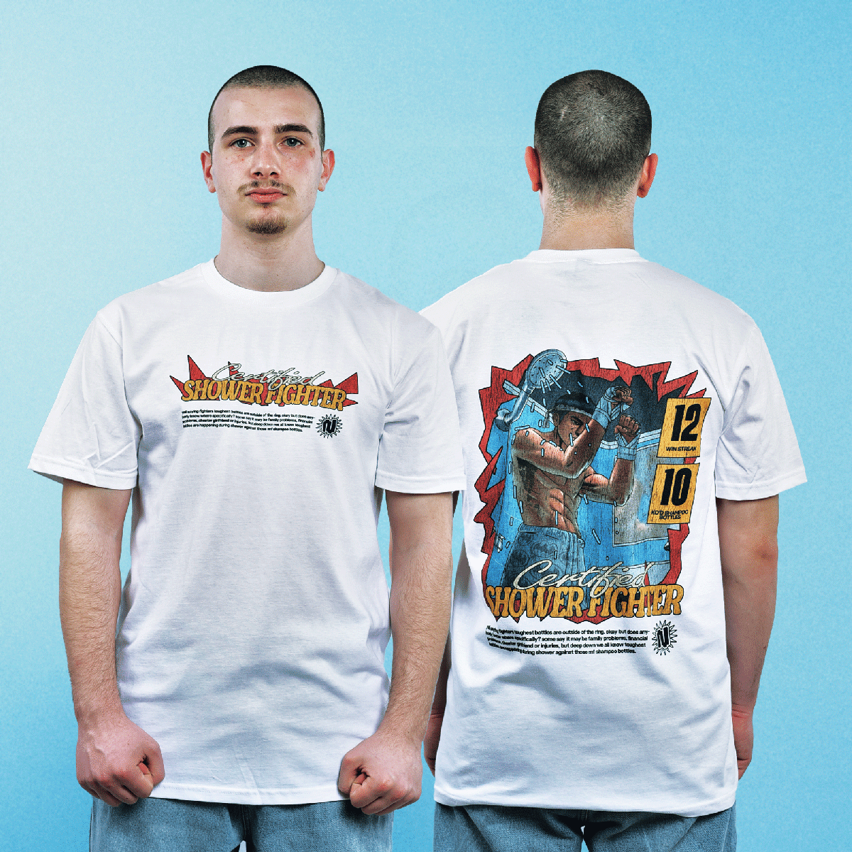 Shower Fighter Graphic Tee